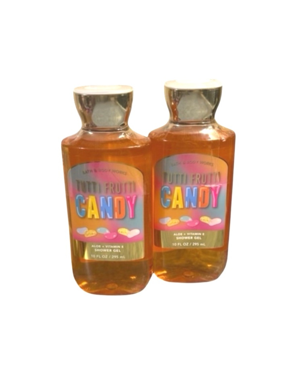 2 Tutti Fruity Candy Shower Gel Body Wash
